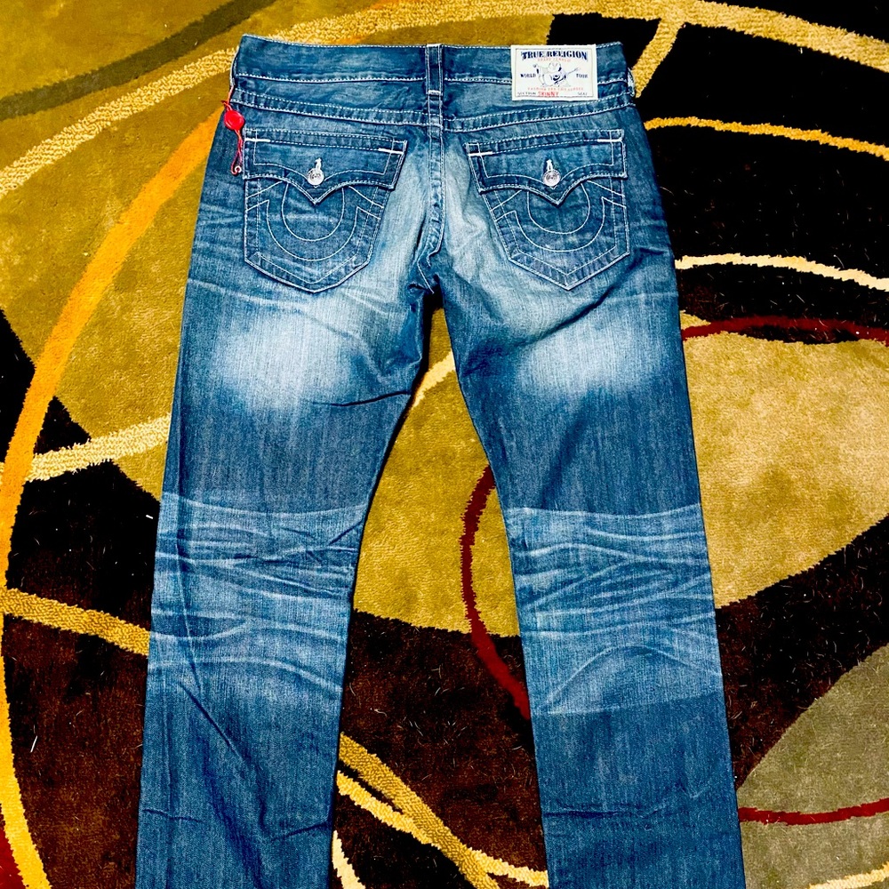 (EUC)-True Religion Jeans- BLACK - 31X32